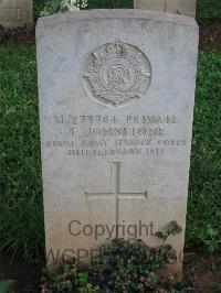 Dar Es Salaam War Cemetery - Johnstone, T